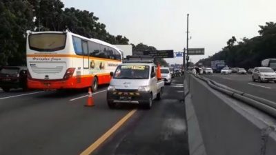 Jasa Marga Berlakukan Contra Flow, arah puncak ditutup