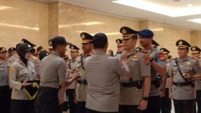 Kapolda Metro Jaya, Pimpin Sertijab Lima Kapolres di gedung PMJ