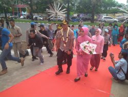 Polres Metro Jakpus, gelar Upacara pisah sambut ‘terimakasih dan sukses selalu’.