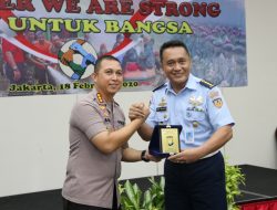 Gelaran Silaturahmi Antara Polri dan TNI Bertajuk Together We Are Strong,Satu Untuk Bangsa