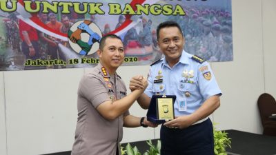 Gelaran Silaturahmi Antara Polri dan TNI Bertajuk Together We Are Strong,Satu Untuk Bangsa