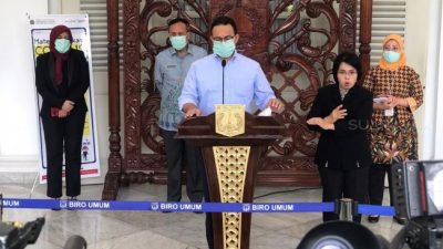 Sedang Dalam Pembahasan Bersama Pangdam Jaya dan Kapolda Metro, Anies Bersiap Karantina DKI Jakarta