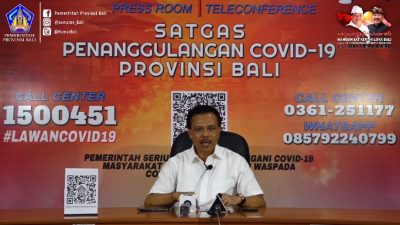 Pasien Dalam Pengawasan di Bali Bertambah 7 Orang, Telah Diuji Sample Pada 96 Orang, 9 Positif dan 87 Negatif