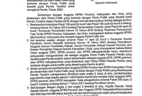 Sekretariat DPRD Sampang Menilai Multi Tafsir, Terkait SE PAW Karena Pindah Partai