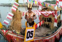 Kodim 0501/JP Menjadi Juara 1 Lomba Perahu Hias