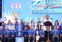 Beri Sambutan di HUT ke-25 PAN, Prabowo Bawakan Pantun Cikini ke Gondangdia