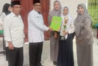Melaju Ke Tingkat Provinsi, Siswi SMPN 2 Sampang Juara III MTQ Kabupaten.
