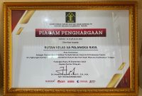 RUTAN PALANGKA RAYA RAIH PENGHARGAAN HUMAS TERBAIK LINGKUP KANWIL KEMENKUMHAM KALTENG TAHUN 2023