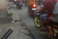 Kemacetan Dijalan Tarumajaya Akibat Proyek Penanaman Pipa PDAM