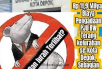 Proyek PJU Janji Kampanye Walikota Depok Diduga Jadi Bancakan Para Camat dan Lurah Atensi Oknum Eselon Dishub