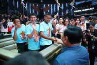 Prabowo Penuhi Undangan Ultah Hotman Paris ke-64