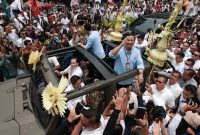 Pendaftaran ke KPU Ramai, Prabowo Minta Maaf ke Warga Jakarta yang Kemacetan