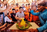 Gibran Disambut Warga Boyolali, dari Pengrajin Tembaga sampai Komunitas Seni