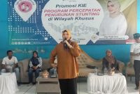 Sosialisasi Program Percepatan Stunting, DPR RI Drg.Putih Sari Sampaikan Hal Pentingnya Kesehatan Generasi Penerus  Bangsa