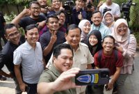 Didukung Erick Thohir, Prabowo Ucapkan Terima Kasih: Sangat Besar Artinya bagi Saya