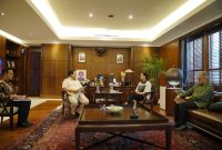 Temui Menlu, Menhan Prabowo Bahas Kesiapan Pengiriman Bantuan ke Palestina