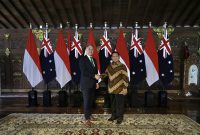 Prabowo Sambut Hangat Menhan Australia di Hambalang, Perkuat Kemitraan Pertahanan