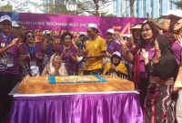 Bersama 1,000 penyandang disabilitas merayakan 54 tahun Perkumpulan Lions Indonesia dengan jalan santai saat Car Free Day