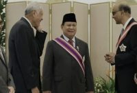 Prabowo Apresiasi Penghargaan Militer Tertinggi dari Pemerintah Singapura