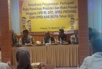 Sosialisasi Pengawasan Partisipatif Pada Pemilihan Umum 2024 Digelar Panwaslu Kecamatan Tirtajaya