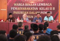 Bentuk Sinergitas, KPU Kota Pasuruan Berikan Sosialisasi Pemilu Kepada Warga Binaan di Lapas Kelas IIB Pasuruan