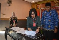 PENANDATANGANAN PERJANJIAN KERJASAMA RUTAN BANGIL DENGAN BKBH FH UB