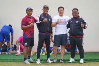 Dukung Pengembangan Sepak Bola, Legislator Gerindra Moreno Dampingi Arema U-17 di Turnamen Nusantara Open 2023
