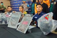Jajaran Tim Sangga Buana Polres Karawang Ungkap Kasus Pembunuhan Berencana.