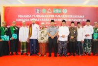 GELAR PENANDATANGANAN PERJANJIAN KERJASAMA, LAPAS PASURUAN GANDENG BEBERAPA PIHAK