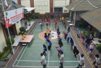 PENUH SEMANGAT, JAJARAN RUTAN BANGIL BESERTA WBP LAKSANAKAN SENAM PAGI BERSAMA
