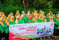 PENUH CERIA, JALAN SEHAT DALAM RANGKA HUT PIPAS KE-20