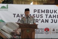 Lapas Pemuda Kelas IIA Tangerang Melaksanakan Pembukaan Takhasus Tahfidz Al-Qur’an Juz 30 Bagi Santri Warga Binaan
