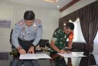 PERKUAT SINERGITAS, RUTAN BANGIL TEKEN MOU DENGAN DANDIM 0819/PASURUAN