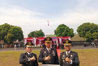 PERINGATAN HARI BAKTI PEMASYARAKATAN KE-60, LAPAS KELAS IIA CILEGON MENGIKUTI UPACARA HUT PAS DAN SYUKURAN.