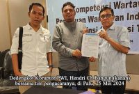 Ketua Umum PWI Hendry Ch Bangun Tidak Introspeksi Diri, Panik Dikatakan Koruptor
