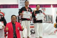 Tsunami Trofi, Atlet Kempo Kontingen Kanwil Kemenkumham Jawa Timur Berhasil Torehkan Prestasi Gemilang