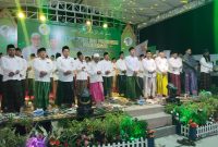 Tagline MANDAT Menang Rakyat Senang, Menggelora Saat Pengukuhan Tim Pemenangan Kecamatan Sampang