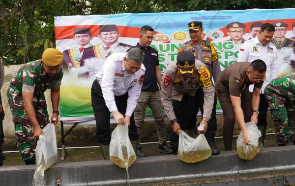 POLRES OKU TIMUR POLDA SUMSEL MELAKSANAKAN LAUNCHING GUGUS TUGAS POLRI MENDUKUNG KETAHANAN PANGANRABU 20 NOVEMBER 2024