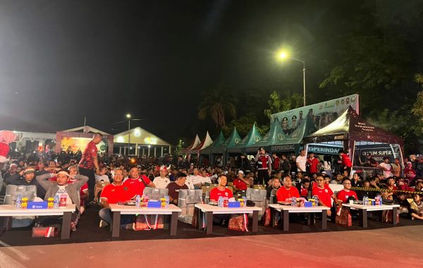 COOLING SYSTEM JELANG PILKADA SERENTAK, LAPAS PASURUAN IKUTI NOBAR KUALIFIKASI PIALA DUNIA ZONA ASIA BERSAMA POLRES PASURUAN KOTA