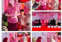 Peduli Kesehatan Mata Pada Anak, Kolaborasi Rumkit Bhayangkara M Hasan Bersama Yayasan Kemala Bhayangkari Sumsel Gelar Bhaktikes.