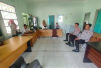 Sambangi UPTD Pasar Mangkurawang, Sat Binmas Ajak Untuk Menjaga Keamanan dan Kenyamanan Pasar