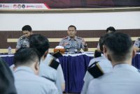 Pimpin Rapat Perdana, Kalapas Tulungagung Ma’ruf Prasetyo Tekankan Integritas dan Standar Pelayanan Pemasyarakatan Kepada Seluruh Jajaran