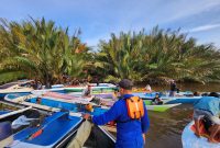 Tubrukan Perahu Ketinting di Perairan Mahakam Sungai Tambolo, Begini Kronologinya