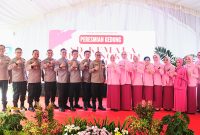 Kapolres Kukar Hadiri Peresmian Gedung SD Kemala Bhayangkari Balikpapan