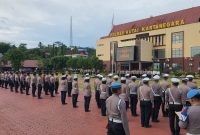 Berikan Arahan Personil, Wakapolres Kukar : Jaga Nama Baik Polri, Kasih Pelayanan Terbaik Untuk Masyarakat