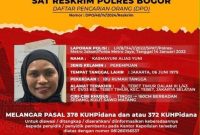 DPO Polresta Bogor Diduga Kuat Kabur ke New York A S, Kasusnya Tidak Main Main
