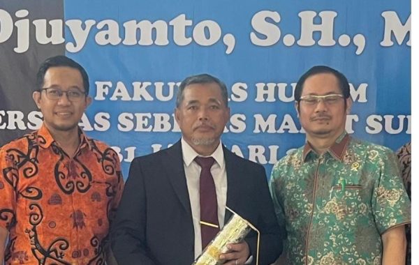 Hakim Djuyamto Jubir PN Jakarta Selatan Raih Penghargaan Alumni Berprestasi dari Universitas Sebelas Maret