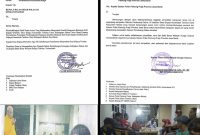 Pemerintahan Desa Srijaya (GABUS) Bersurat Terkait Penggusuran Warung  Milik Warganya