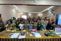 Komitmen Bersama Cegah Stunting, Bhabinkamtibmas Hadiri Rembuk Desa Kutai Lama