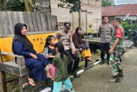 TNI-Polri dan Pemerintah Kecamatan Kenohan Gelar Patroli Cooling System Pasca PSU Pilkada Kukar 2025